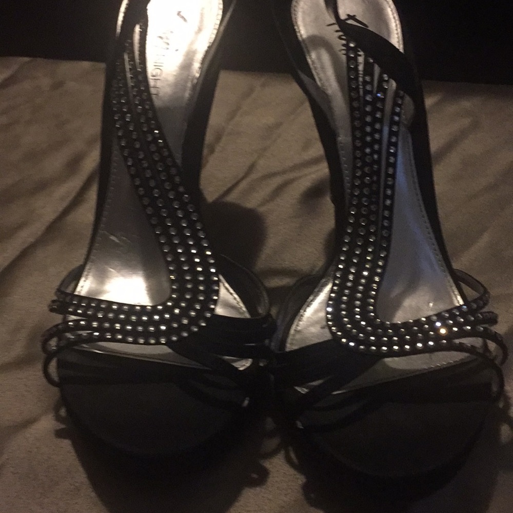 Black heels